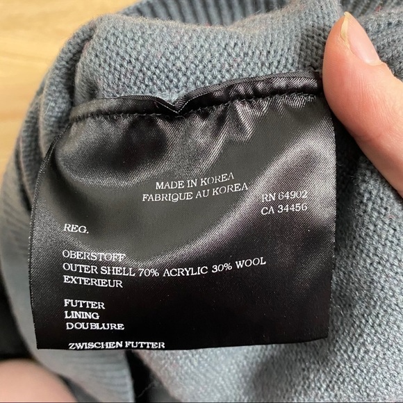 Vintage Kids Spyder V-neck Sweater Sz 18 Black - Picture 5 of 7